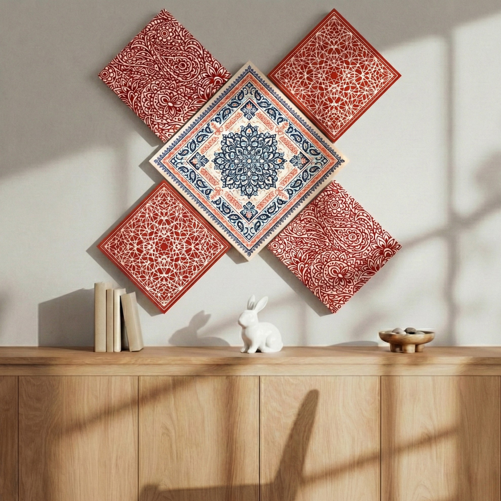 Bohemian Mosaic Wall Art