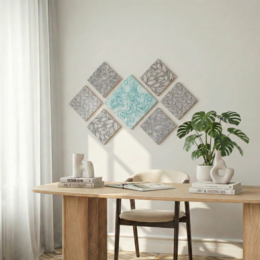 Vintage Bloom Wall Art Set