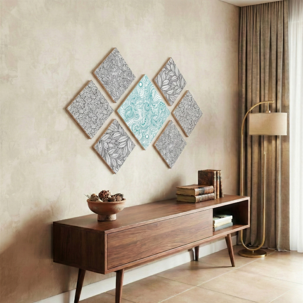 Vintage Bloom Wall Art Set