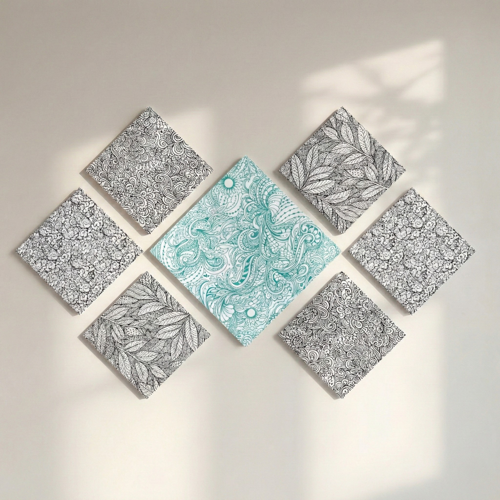 Vintage Bloom Wall Art Set