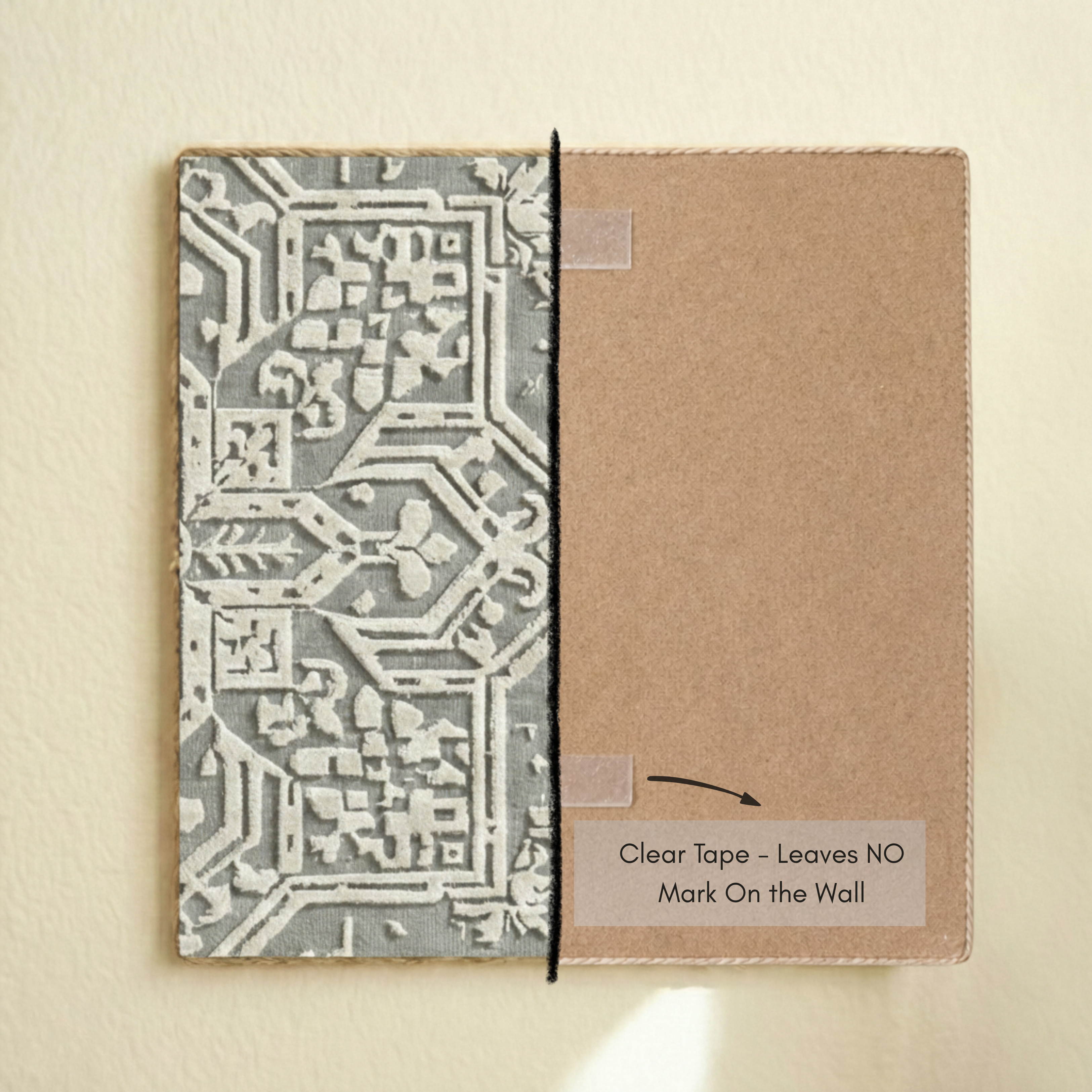 Antique Stone Pattern Wall Art Set