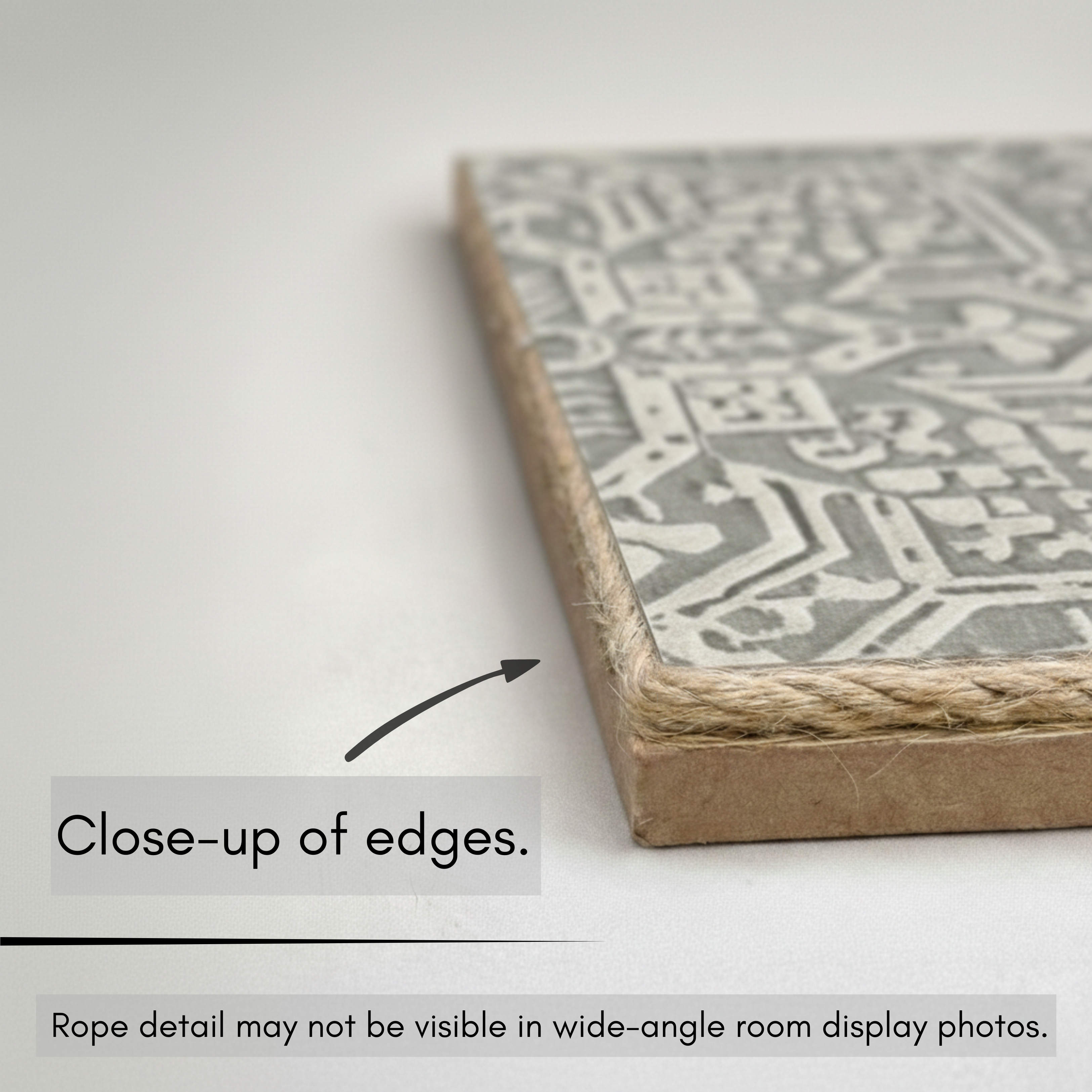 Antique Stone Pattern Wall Art Set
